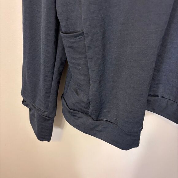 Nike Running Therma Fit Black Turtleneck Pullover Long Sleeve Women's XL - Picture 9 of 10